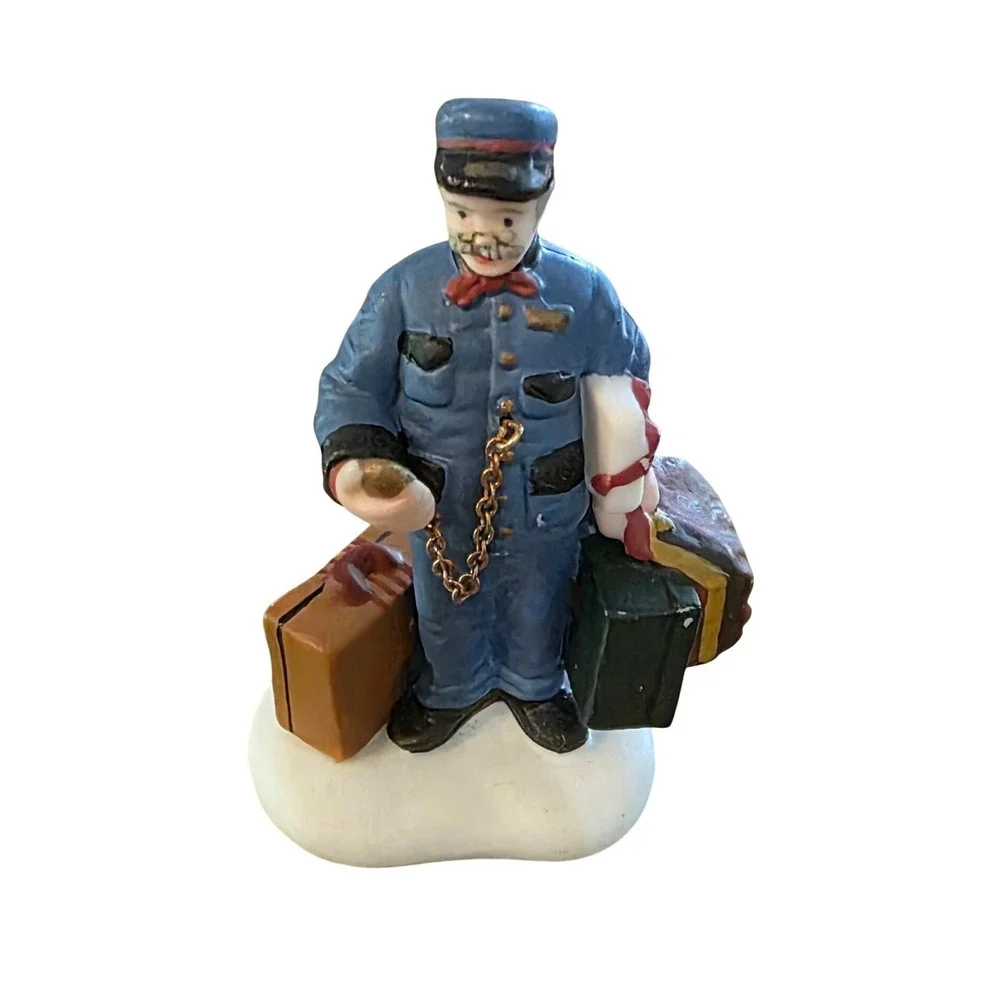 Dept 56 Going Home For The Holidays Conductor‎ Figure
